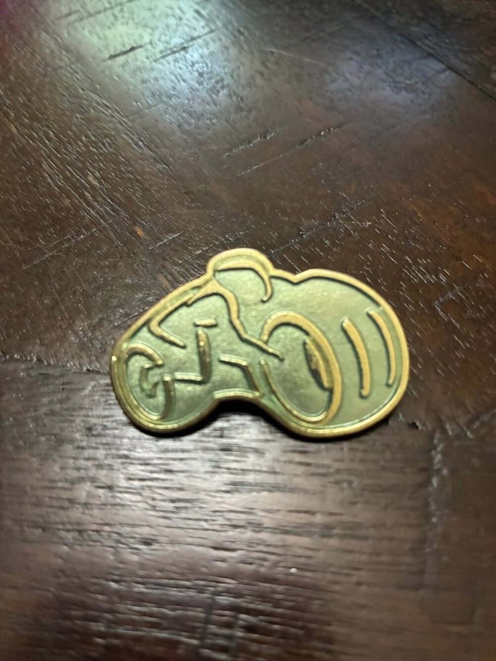 Disney Hong Kong Blue Tron Cycle Opening Day Metal Trading Pin LE 300